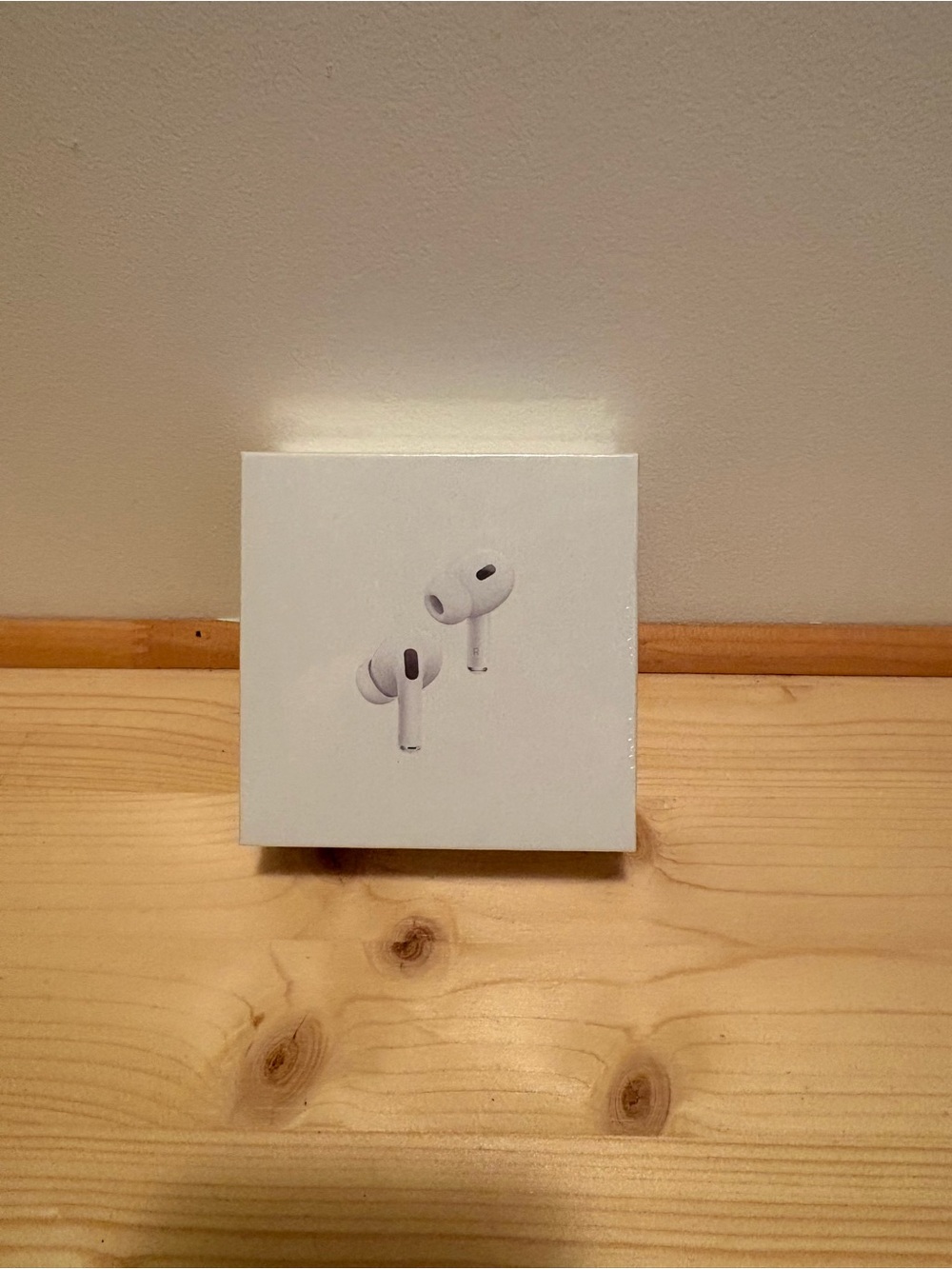 Apple White AirPods Box Minimalist Wall Art
